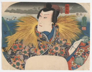 De Acteur Ichikawa Danjuro VIII als Matsuwakamaru, Edo-periode, 1847